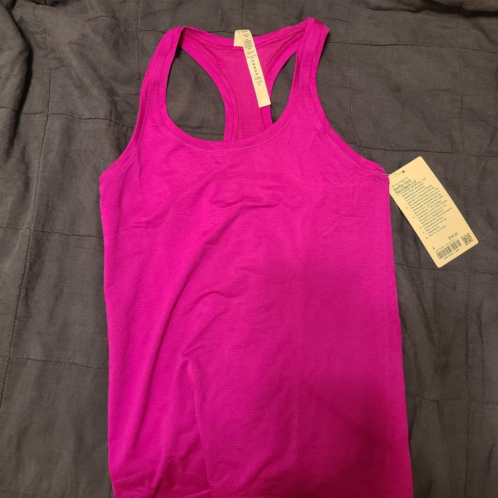 Lululemon Swiftly Tech Racerback 2.0 Tank Top NWT